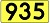 Numer DW935 Numer drogi wojewódzkiej nr 935